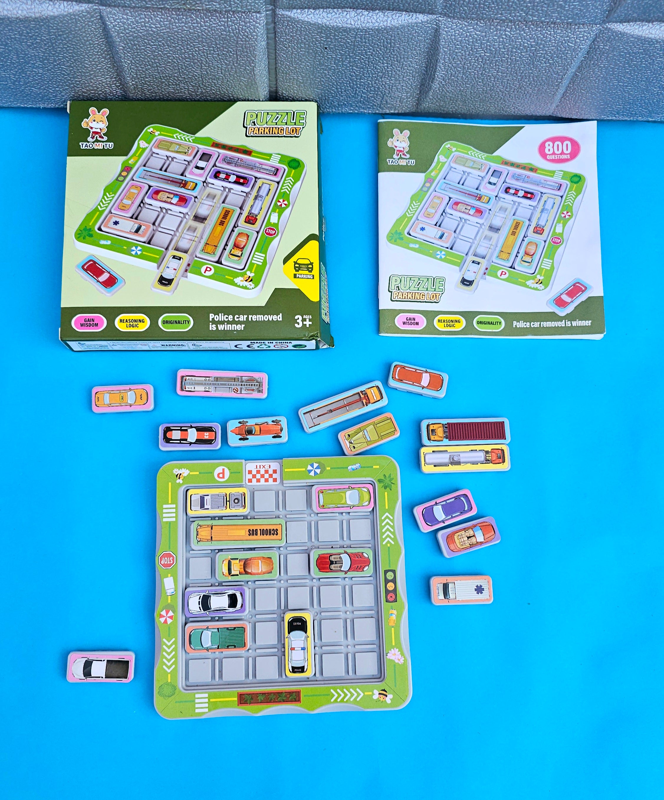 لعبة ألغاز موقف السيارات – متعة وتحدي لتنمية الذكاء