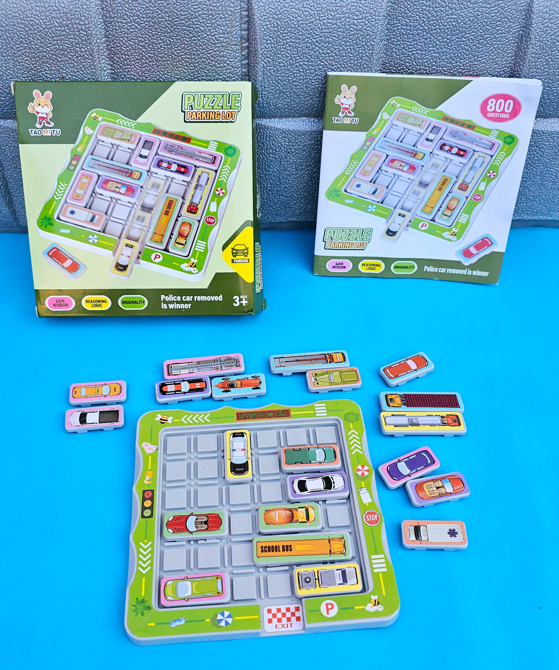 لعبة ألغاز موقف السيارات – متعة وتحدي لتنمية الذكاء