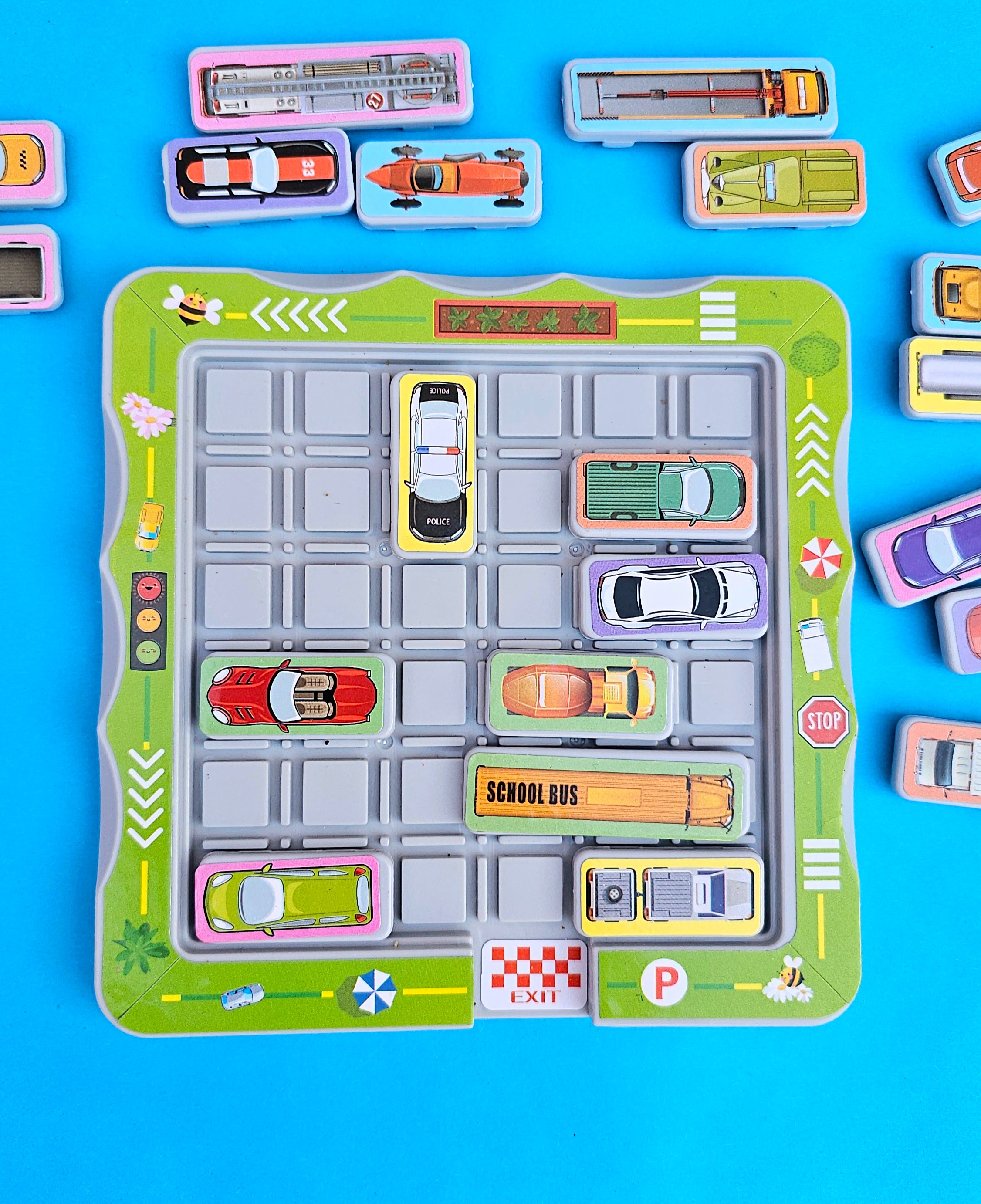 لعبة ألغاز موقف السيارات – متعة وتحدي لتنمية الذكاء