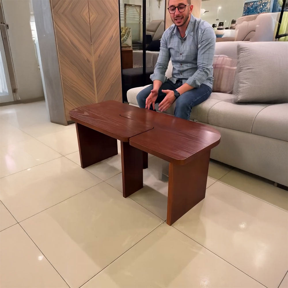 Table Basse Magique 2-en-1 Pour Salon